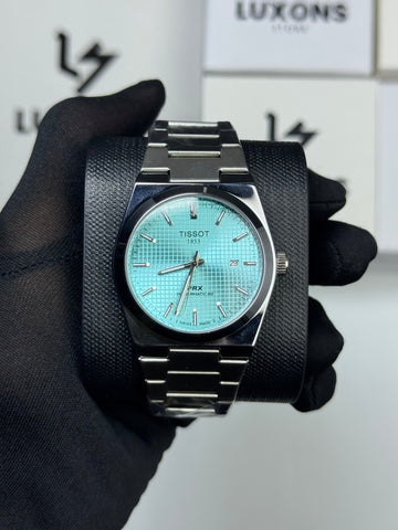 Tissot PRX 1853 Sapphire Glass Tiffany Dail