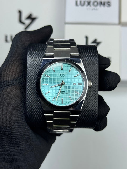 Tissot PRX 1853 Sapphire Glass Tiffany Dail