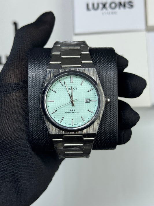 Tissot PRX 1853 Tiffany Texture Dail Stainless Steel