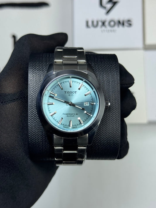 Tissot Gentleman Tiffany Dail Orignal Shape Stainless Steel