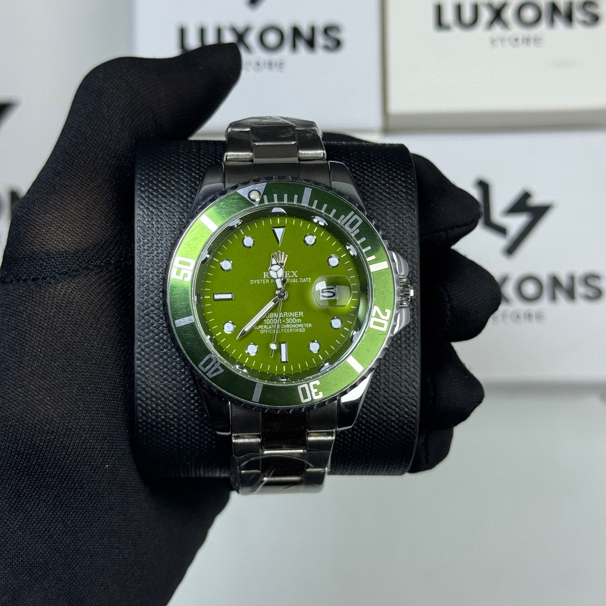 Rolex Submariner Green Rotating Dail