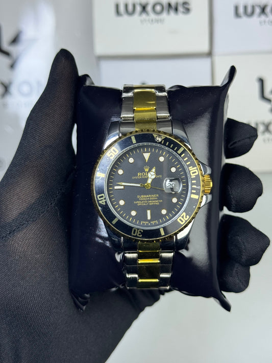 Rolex Submariner Two Tone Rotating Dail