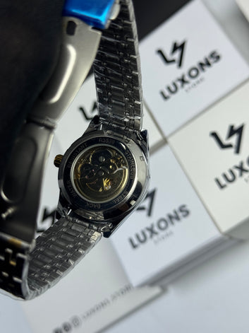 Rolex Skelton Automatic With Pendulum Back