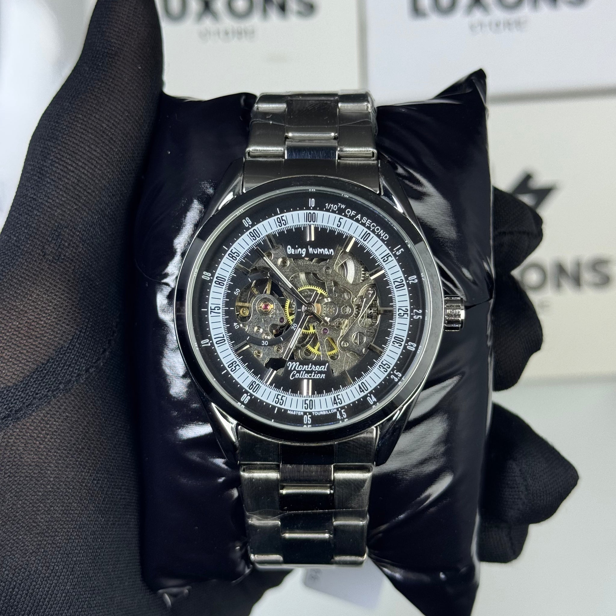 BH Automatic With Skelton Back Butterfly Master Lock