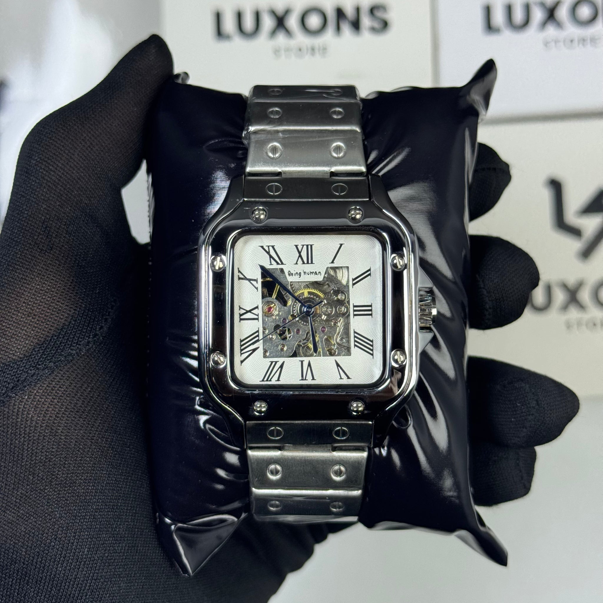 BH Automatic With Back Skelton And Butterfly Master Lock