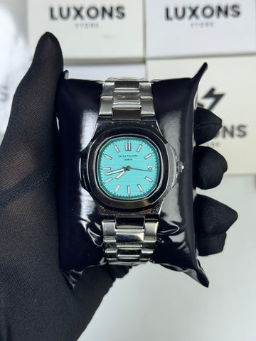 Patek Philippe Tiffany Dail With Stainless Steel Chain