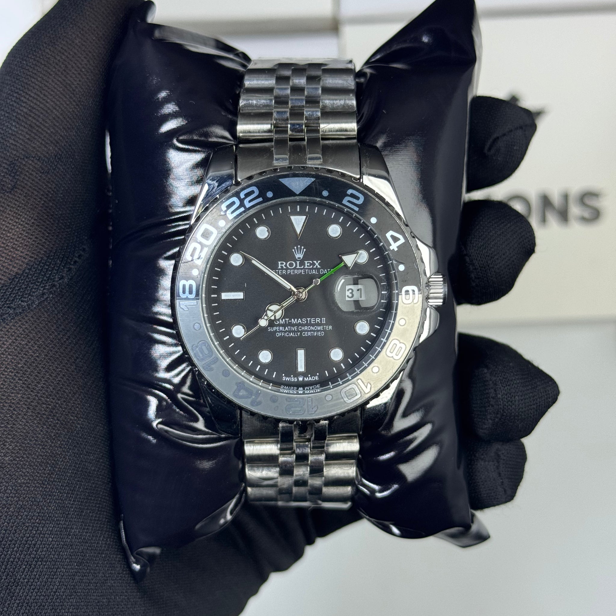 Rolex GMT 4 Niddle Rotating Bezel