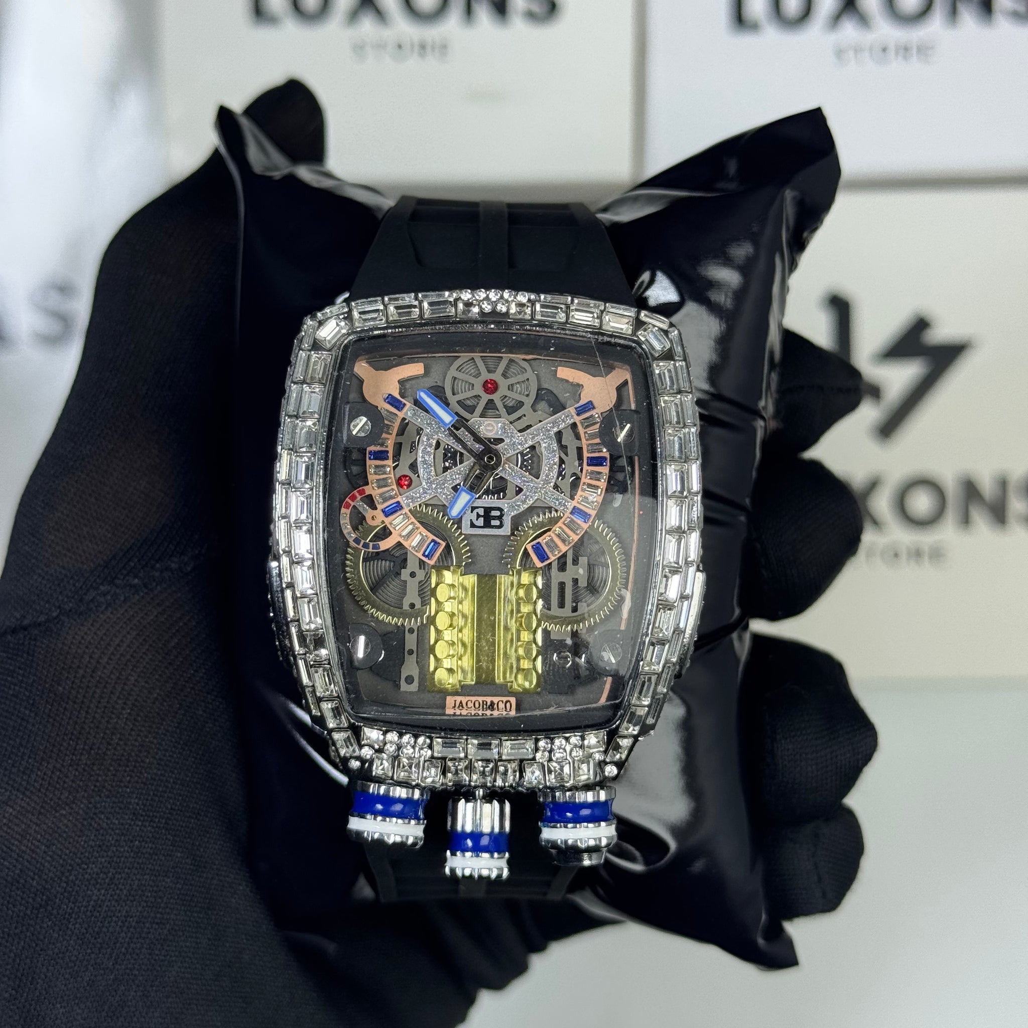 Bugatti Watch With Branding