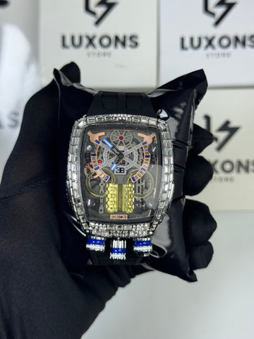 Bugatti Watch With Branding