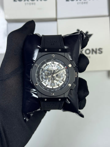 Hublot Black Strap New Design With Master Lock